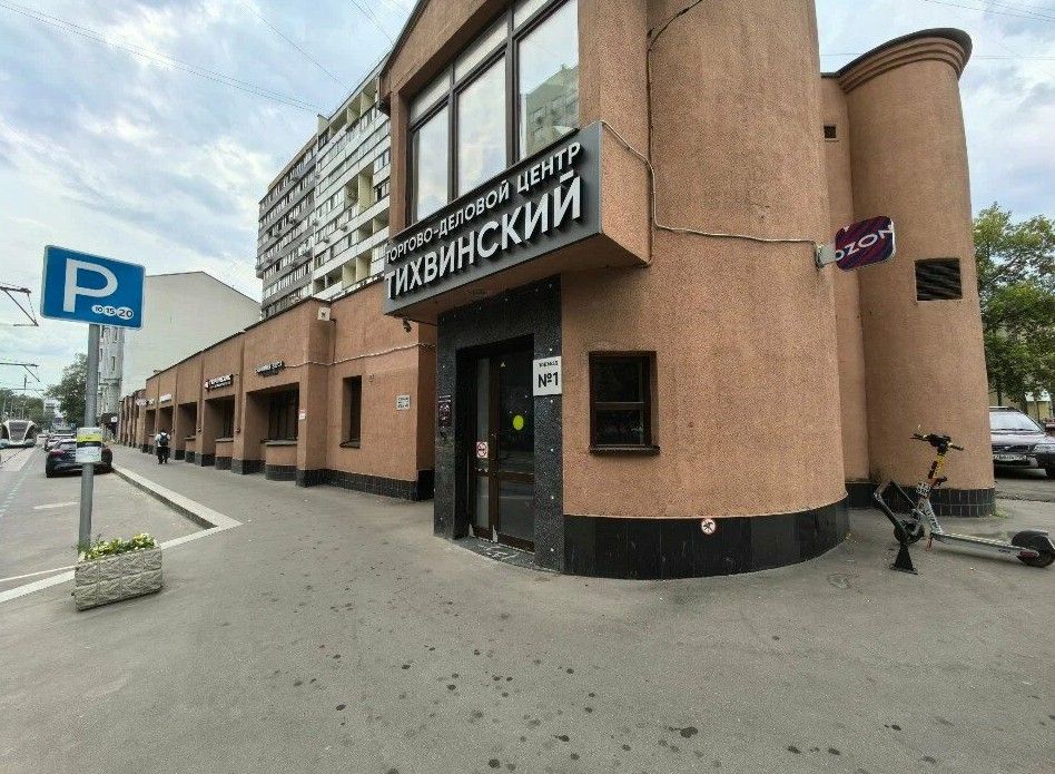фасад дома, здание по адресу г Москва, ул Тихвинская, д 9
